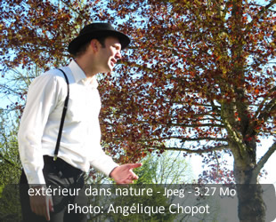 studio portrait de profile